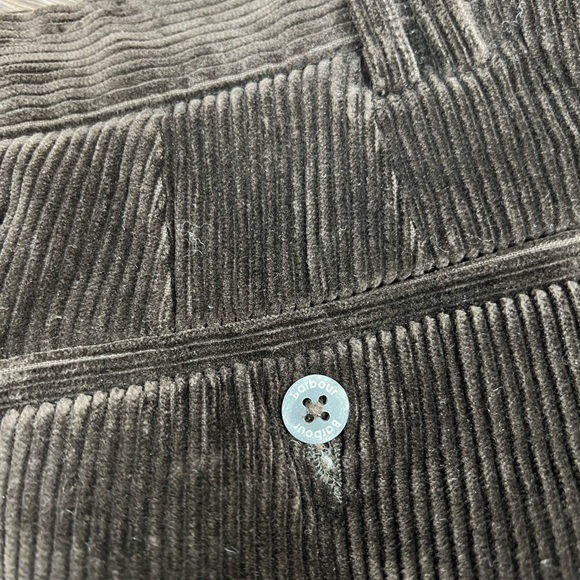Barbour Chocolate Brown Corduroy Cords Pants 36 - Picture 2 of 8